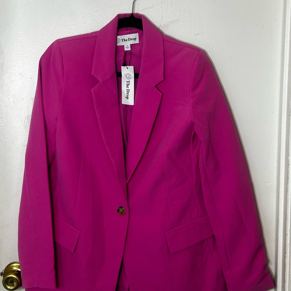 The Drop Women's Vibrant Pink Blazer